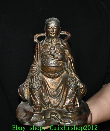 Statua imperatore zhen dadi - imperatore,
