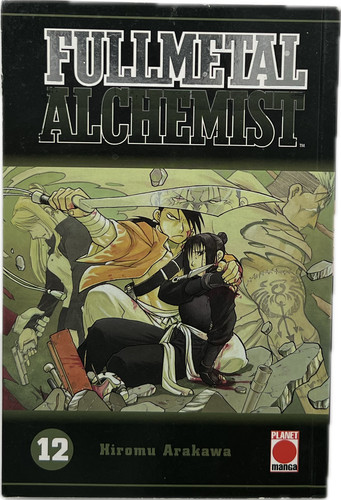 Full metal alchemist manga - metal,