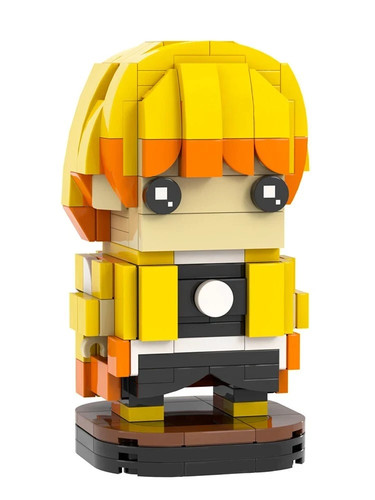 Lego moc brickheadz zenitsu - brickheadz,