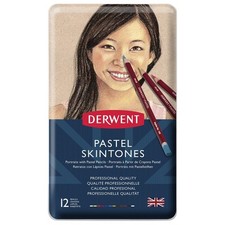 Derwent Pastel Skintone Set di 12 Matite Colorate per i Ritratti per Di