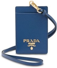 PRADA - Porta badge in pelle
