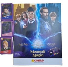 Raccolta HARRY POTTER MOMENTI MAGICI CARD A SCELTA - CONAD 2024