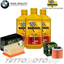 Tagliando BMW G 650 XCountry 2007 2008 2009 / Kit Olio Bardahl XTC Filtri G650