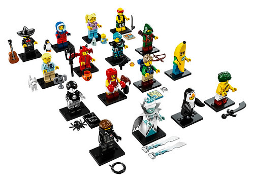 Lego minifigures serie - lego, 16