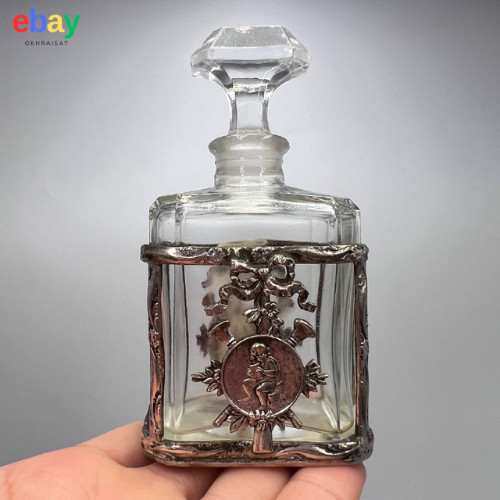 Antica bottiglia profumo vetro - antica,