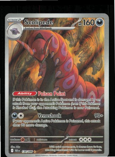 Scolipede 134 086 - scolipede, holo