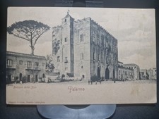 Cartolina Palermo - Palazzo Della Zisa Fp/ Nv Animata