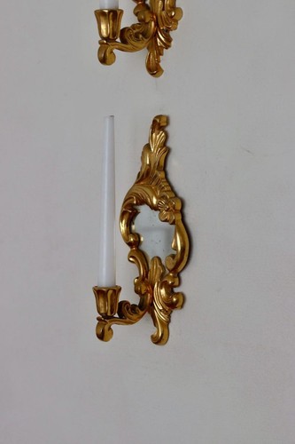 Coppia applique vintage in - di,