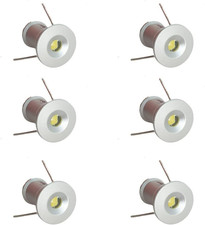 6 Mini Faretti LED Da 12 V