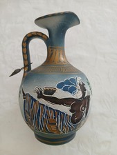 Vaso Greco In Ceramica D'epoca Certificato Con Piombo