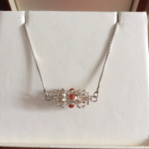 Collana vintage argento - collana, in