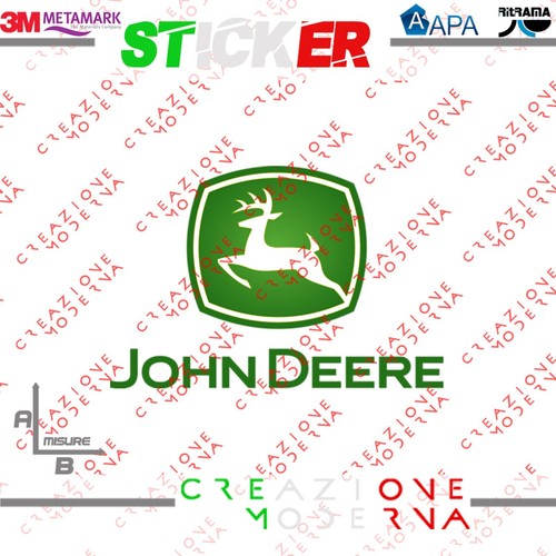 Adesivo sticker logo - logo, john