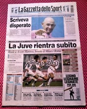 Gazzetta dello Sport 16 2 febbraio 02 2004 MARCO PANTANI JUVENTUS SISLEY TREVISO