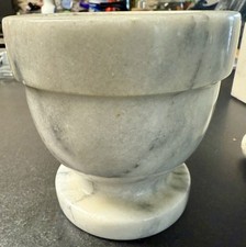 Ciotola mortaio vintage marmo