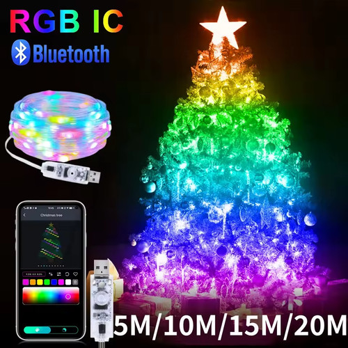 Luci natale smart bluetooth - luci,