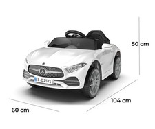MACCHINA ELETTRICA 12V BIMBI MERCEDES CLS SMALL LAMAS
