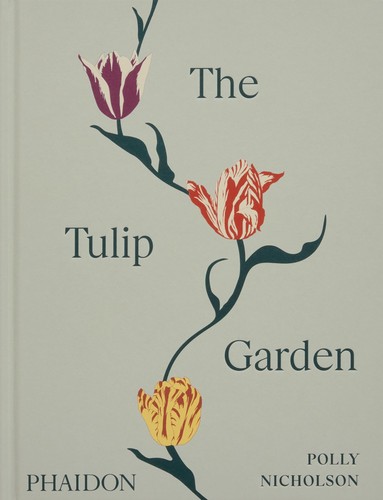 The tulip garden growing - garden:,