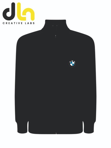 Felpa zip tributo bmw - , nera