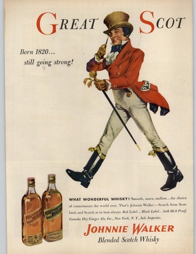1953 johnny walker blended - johnny,