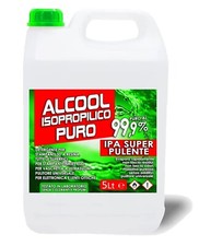 IPA CLEAN- ALCOOL ISOPROPILICO,ISOPROPANOLO, IPA 99,9% - TANICA 5 LITRI