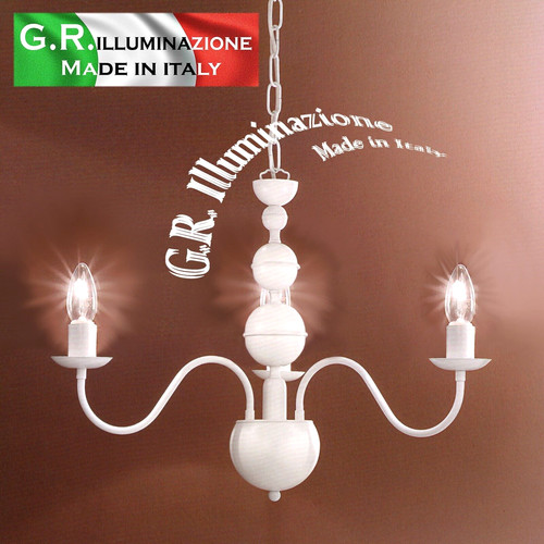 Lampadario ferro battuto - lampadario,