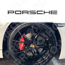 Adesivi per pinze freno Porsche 4pz KIT Auto Sport Tuning Car Vinile Sticker 8CM