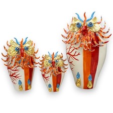 Vaso Gufo Design Moderno