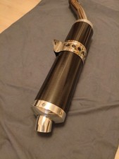 scarico silenziatore carbonio