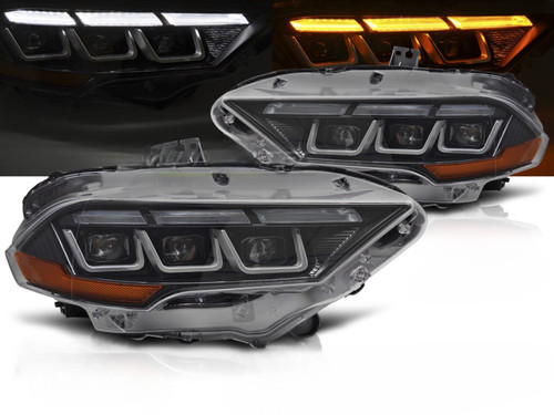 Coppia fari ford mustang dal - mustang,