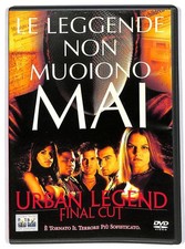 Urban Legend Final Cut	dvd film horror  Jennifer Morrison Matthew davis nuovo