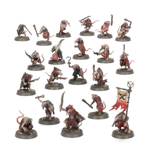 20x skaven clanrats - 20x,