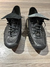 Scarpa Bici da Corsa Eroica Vera Pelle Con annessa tacchetta