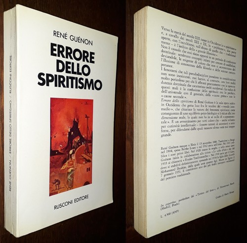 Errore dello spiritismo rené - errore,