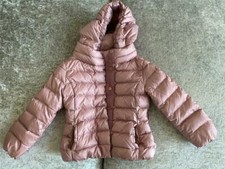 MONNALISA Girls Pink Down Coat