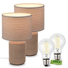 Lampada da comodino set di 2