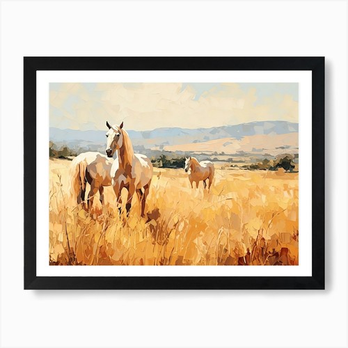 Quadro cavalli toscana - cavalli, in