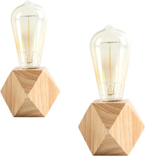 2 Pz. Lampada Da Tavolo