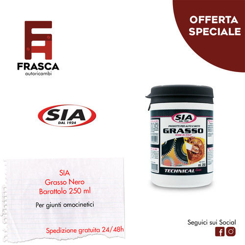 Grasso nero sia per giunti - grasso,