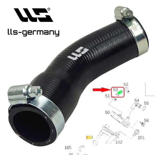 Manicotto turbo aspirazione - manicotto,