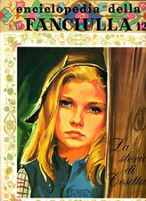 Enciclopedia Della Fanciulla #12 1963 Italian Illustrated Cakes Pastries Travel