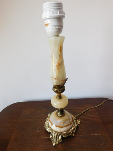 Lampada vintage ottone - ottone, e