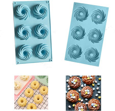 Set 2 Stampi Silicone Viola