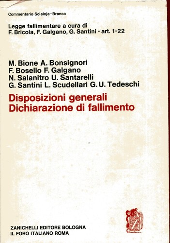 Disposizioni generali