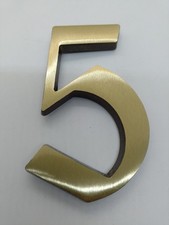 Numero civico in ottone 5