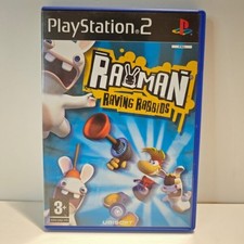 RAYMAN RAVING RABBIDS  PS2 PLAYSTATION 2 PAL ITA COMPLETO