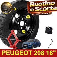 Ruotino scorta peugeot - ruotino, 16”