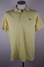 LACOSTE POLO MAGLIA UOMO TG 5 MAN T- SHIRT CASUAL VINTAGE 100% COTONE
