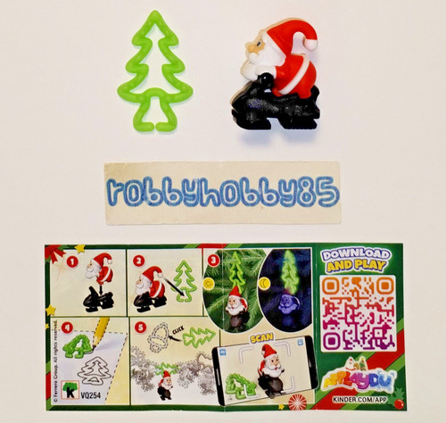 Vq254 babbo natale - babbo, slitta