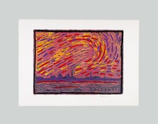 Aldo MONDINO - "Venezia" - Serigrafia, 50 x 70 cm