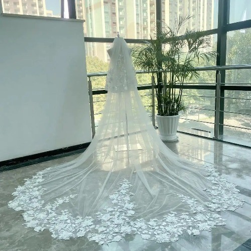 Velo sposa con pizzo - da,